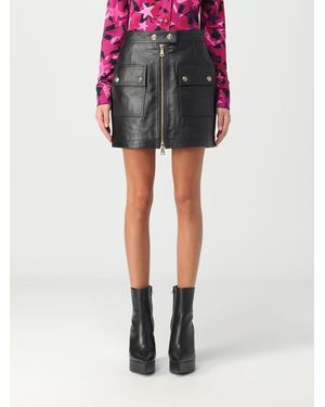 Versace Jeans Couture Leather Skirt - Black
