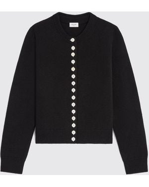 Celine Cashmere Cardigan - Black