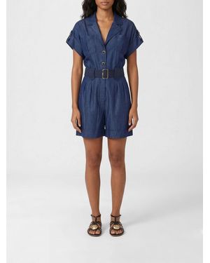 Liu Jo Lyocell-Overall - Blau