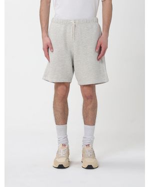 Autry Cotton Jogging Shorts - Gray