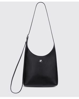 Courreges CourrÈ Ges Leather Bag - Black