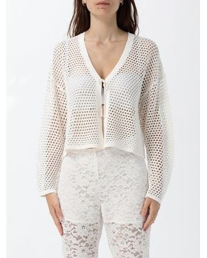 Twinset Viskose-Mix Cardigan Twinset - Weiß