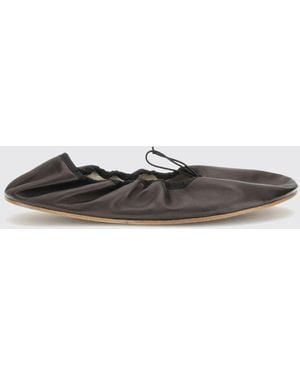 The Row Ballet Flats - White