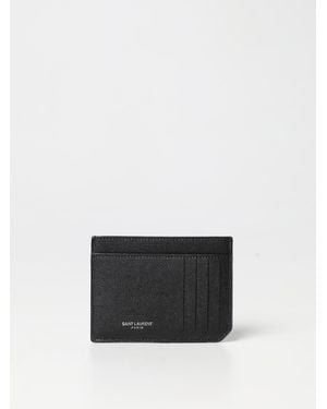 Saint Laurent Card Holder - White