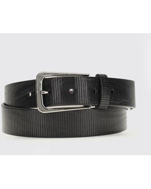 Brunello Cucinelli Calf Leather Belt - Black
