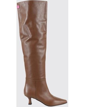 3Juin Bea Leather Boot - Brown