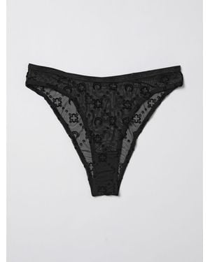 Marine Serre Bañador Mujer - Negro