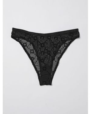 Marine Serre Swimsuit - Black