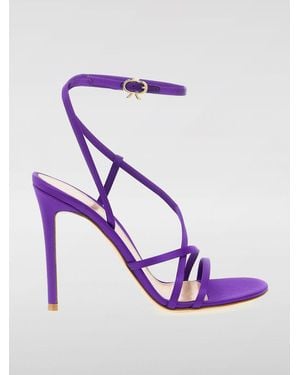 Gianvito Rossi Flache Sandalen Damen - Lila
