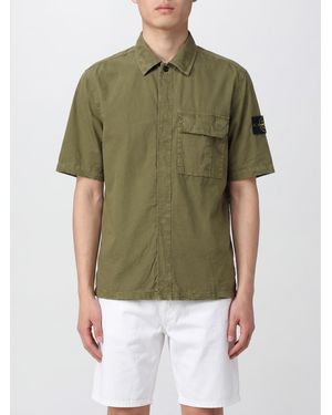Stone Island Casual Cotton Shirt - Green