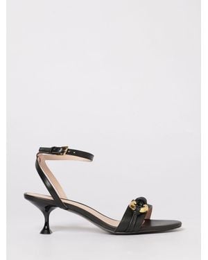 Coccinelle Finn Leather Sandals - White