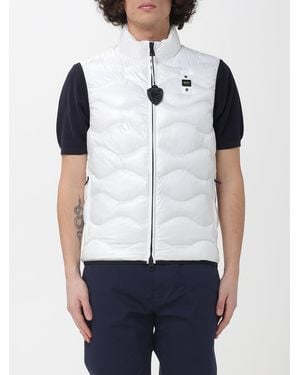 Blauer Padded Nylon Vest - White