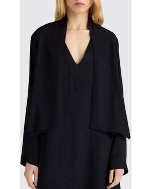 Momoní MomonÌ Long-Sleeved Short Open-Front Jacket - Black
