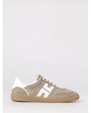 Elisabetta Franchi Suede Trainers - Natural
