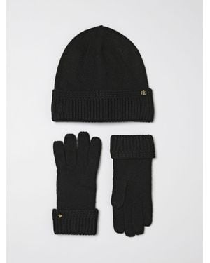 Ralph Lauren Set Cappello + Guanti - Nero
