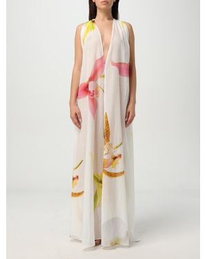 Genny Cotton Dress - White