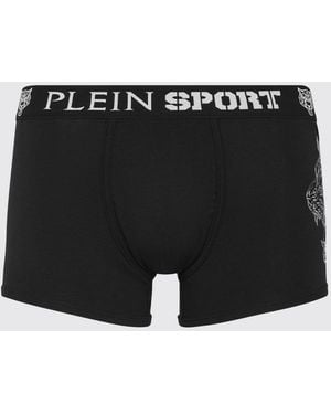 Philipp Plein Stretch Cotton Blend Boxer Shorts Philipp Plein - Black
