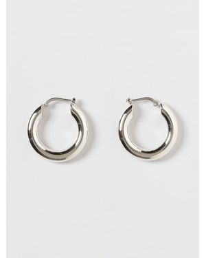 Jil Sander Brass Earrings - Metallic
