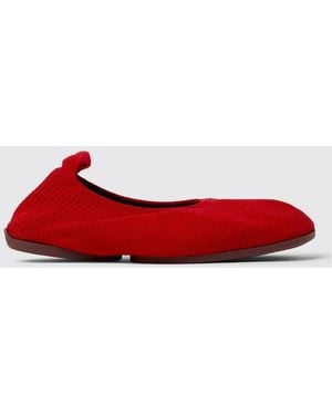 Camper Right Niko Ballet Flats - Red