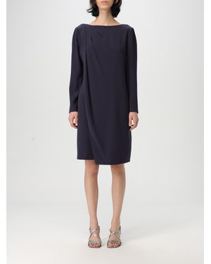 Emporio Armani Front Panel Dress - Blue