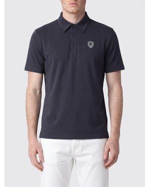 Blauer Polo Shirt - Blue
