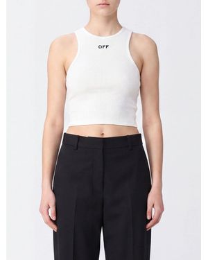 Off-White c/o Virgil Abloh Cropped Top - Blue