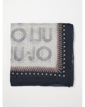 Liu Jo Printed Foulard - Grey