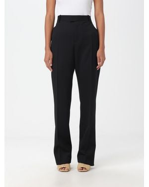 Bottega Veneta Pants In Wool - Black