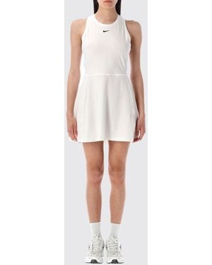 Nike Court Drifit Advantage Tennis Dress - White