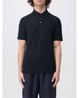 Zanone Polo Shirt - Blue