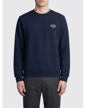 A.P.C. Sweatshirt Herren - Blau