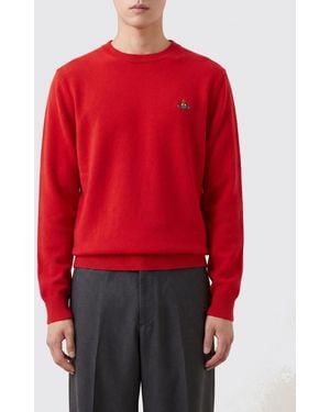 Vivienne Westwood Merino Wool And Cashmere Jumper - Red