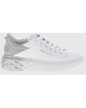 Jimmy Choo Diamond Maxi F Ii Trainers - White