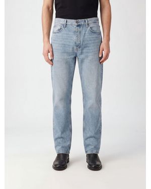 Fear Of God Mid-Rise Straight Cotton Denim Jeans - Blue