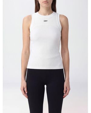 Off-White c/o Virgil Abloh Sleeveless Slim Fit Top - White