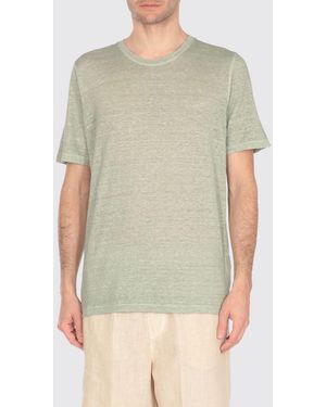 120% Lino T-Shirt Basic - Verde