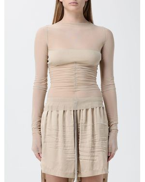 Rick Owens Sheer Top - Natural