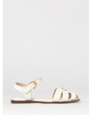 Coccinelle Heeled Sandal - White