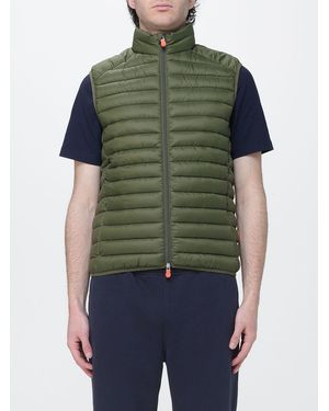 Save The Duck Chaleco Adam Acolchado De Nailon - Verde