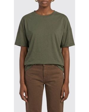FEDERICA TOSI Basic Cotton T-Shirt - Green