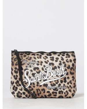 MC2 Saint Barth Aline Striped Polyester Pouch - Multicolour
