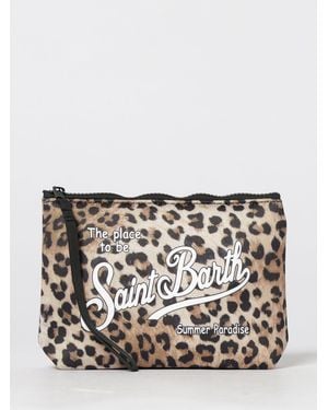 MC2 Saint Barth Aline Striped Polyester Pouch - Multicolour
