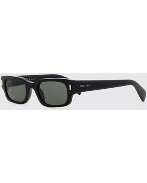 McQueen Panthos Acetate Sunglasses - White