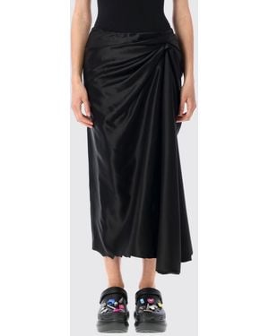 Balenciaga Draped Skirt - Black