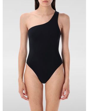 Lido Costume Da Bagno Intero A Monospalla - Nero