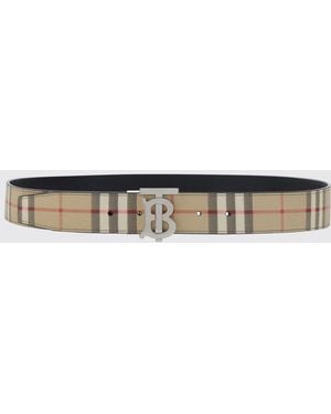 Burberry Gürtel Herren - Weiß