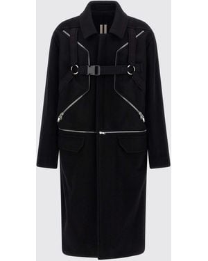 Rick Owens Trench Coat - Black