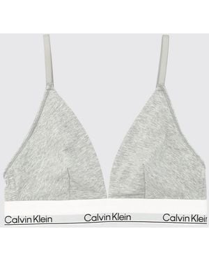 Calvin Klein Triangle Bra - White