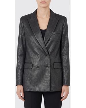FEDERICA TOSI Double Breasted Blazer - Grey