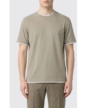 Brunello Cucinelli Basic Cotton T-Shirt - Multicolour